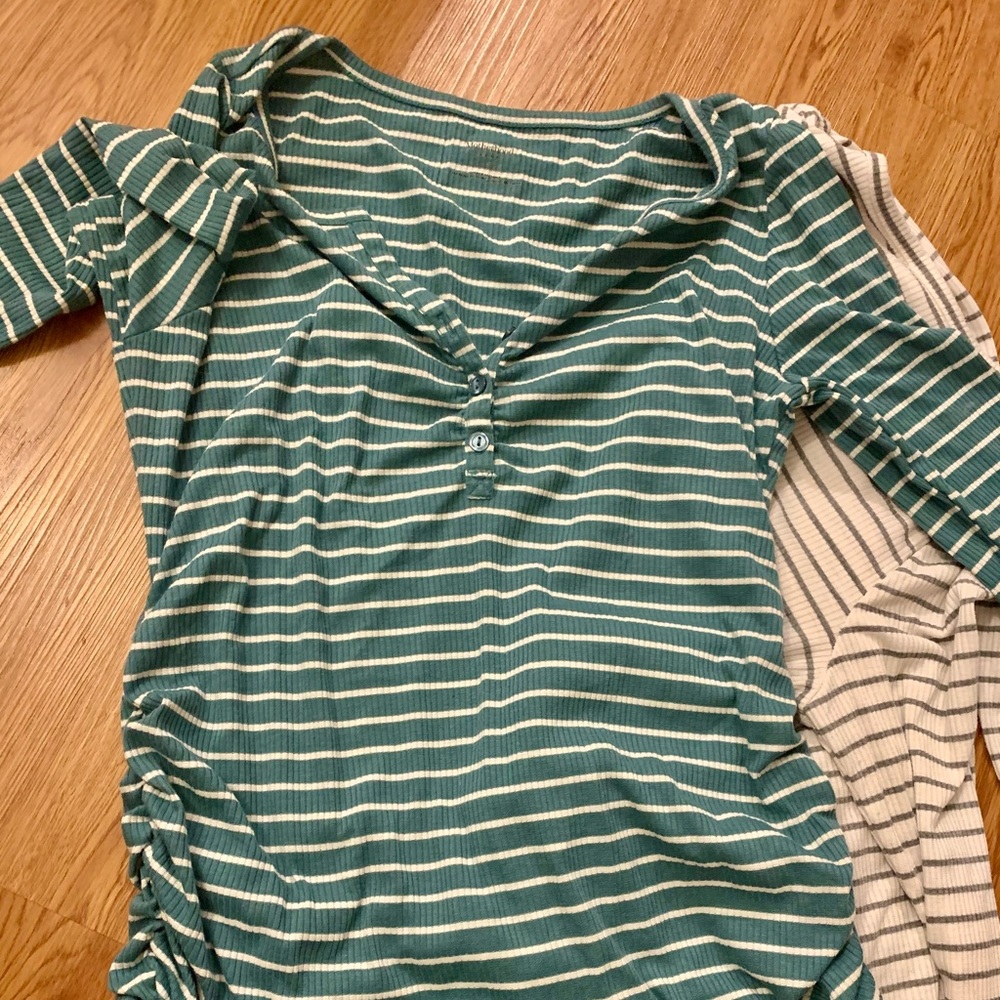 Motherhood Maternity striped tops